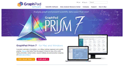 Desktop Screenshot of graphpad.com